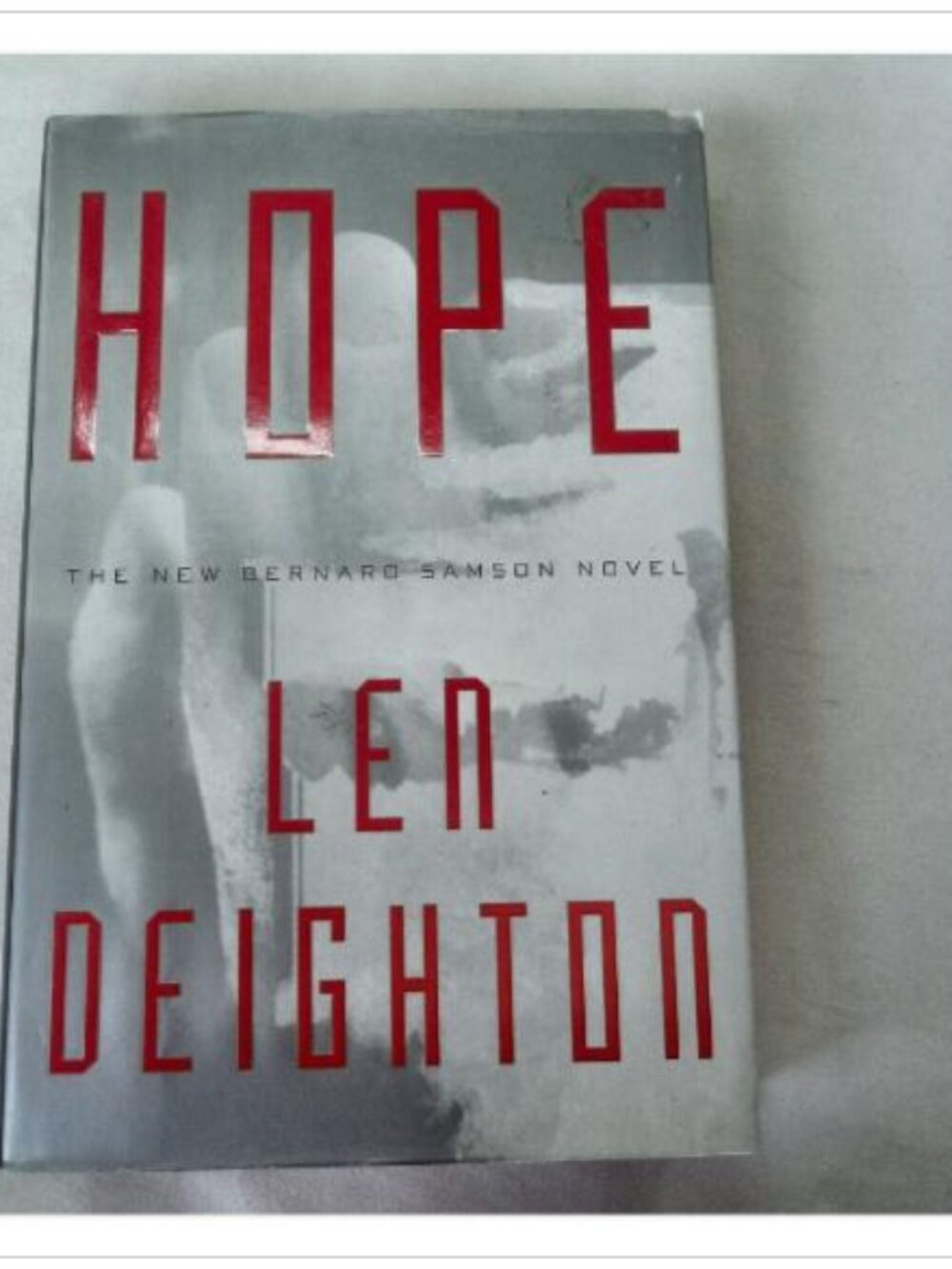 Hope Len Deighton 1995 First Edition Hardcover Book Vintage Novel Read Classic